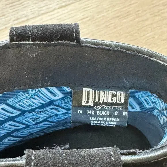 Dingo Black Flannie Bootie - Size 8 - Picture 4 of 8